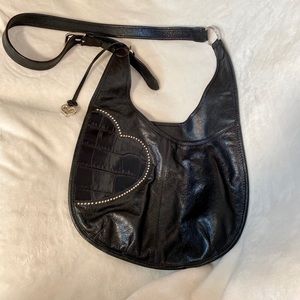 Brighton Black Leather Large Bag NWOT 🖤👜